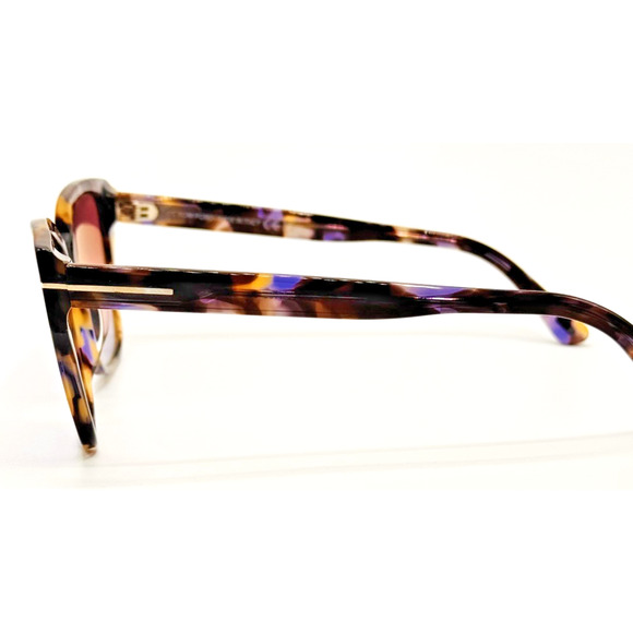 Tom Ford Sunglasses ELSA TF1108 55Z Coloured Havana Cat Eye Pink Gradient 55mm main image 14
